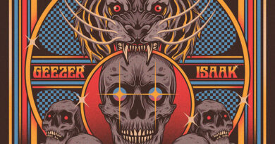 Geezer & Isaak 'Interstellar Cosmic Blues & The Riffalicious Stoner Dudes' Artwork