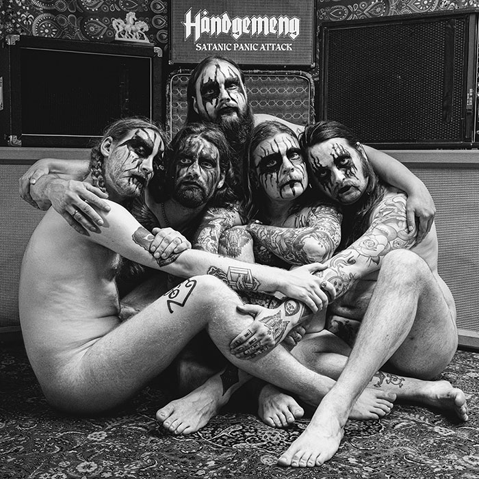 Håndgemeng'Satanic Panic Attack' Artwork