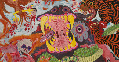 Pigs Pigs Pigs Pigs Pigs Pigs Pigs 'Death Hilarious' Artwork