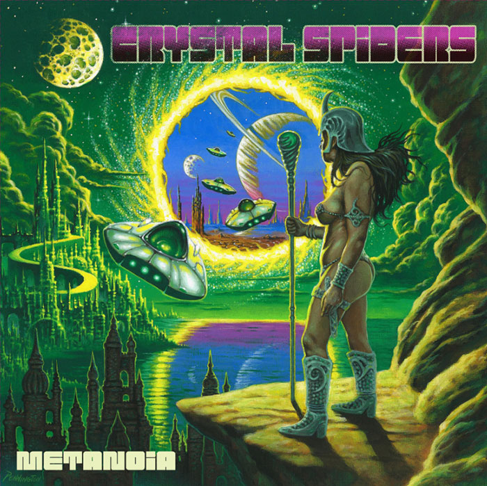 Crystal Spiders'Metanoia' Artwork