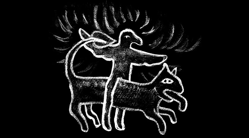 Fågelle 'Bränn min jord' Artwork