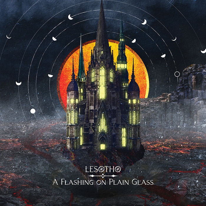 Lesotho'A Flashing On Plain Glass' Artwork