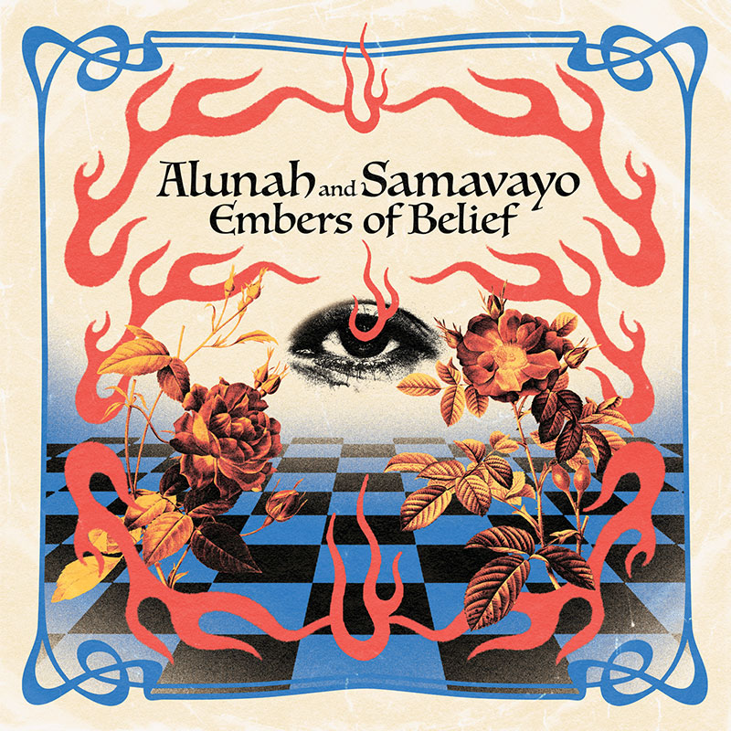 Alunah & Samavayo'Embers Of Belief' Artwork