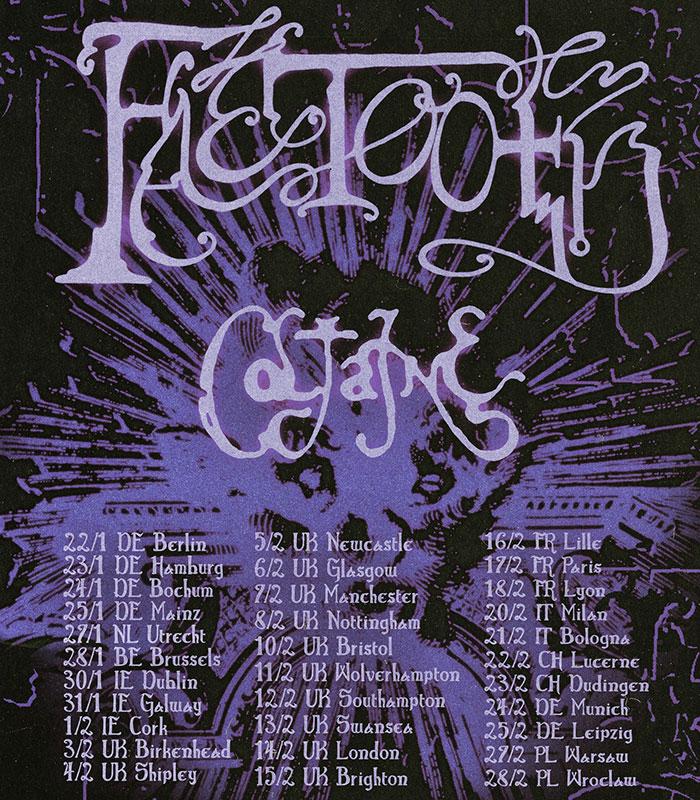 Faetooth & Coltaine Tour 2026 Poster