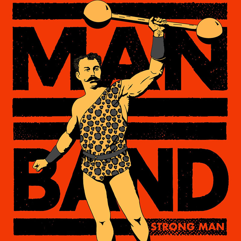 Man Band'Strong Man' Artwork