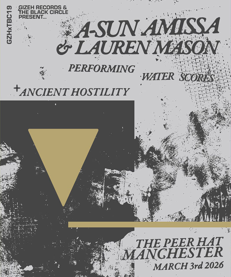 A-Sun Amissa & Lauren Mason / Ancient Hostility @ The Peer Hat, Manchester, 3rd March 2026 Poster