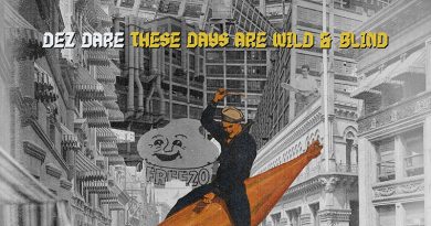 Dez Dare 'These Days Are Wild & Blind' Artwork