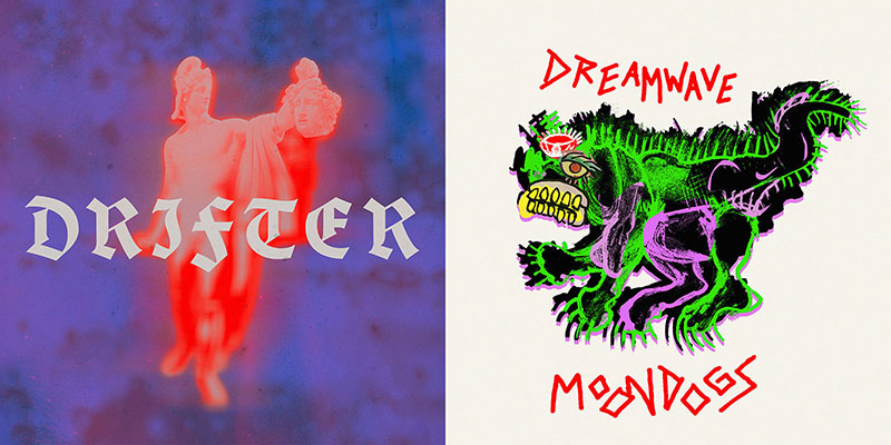Dreamwave'Drifter / Moon Dogs' Artwork
