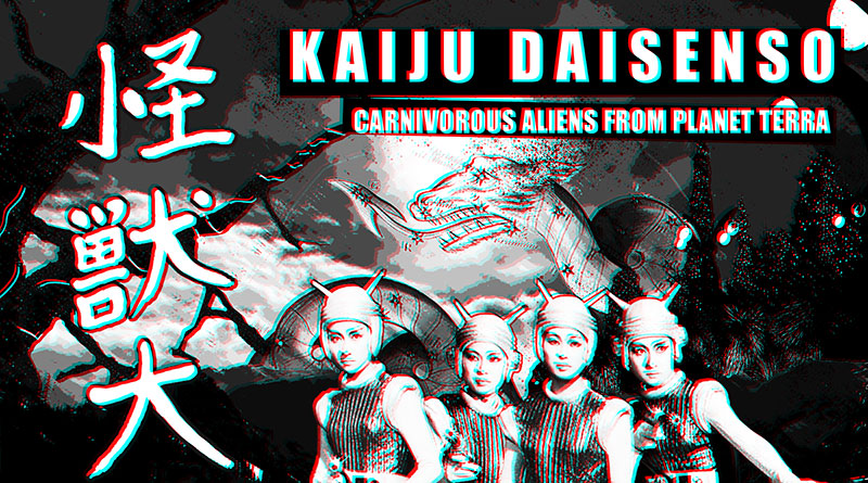 Kaiju Daisenso 'Carnivorous Aliens From Planet Terra' Artwork