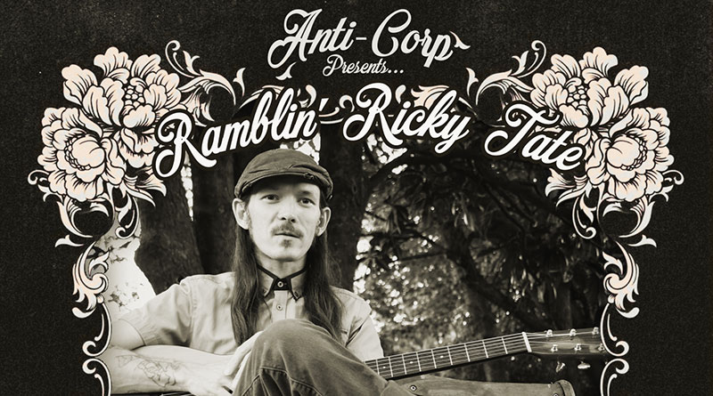 Ramblin' Ricky Tate 'The Magnolia Sessions' Artwork