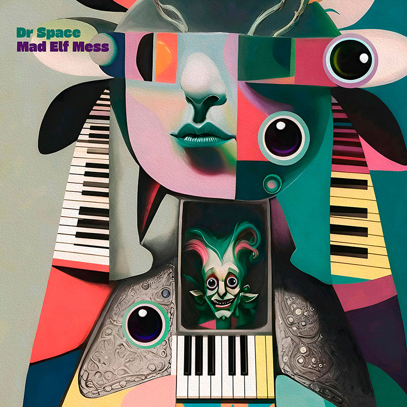 Dr Space Mad Elf Mess Artwork