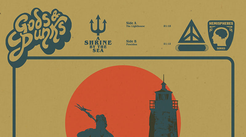 Gods & Punks 'A Shrine By The Sea' Artwork