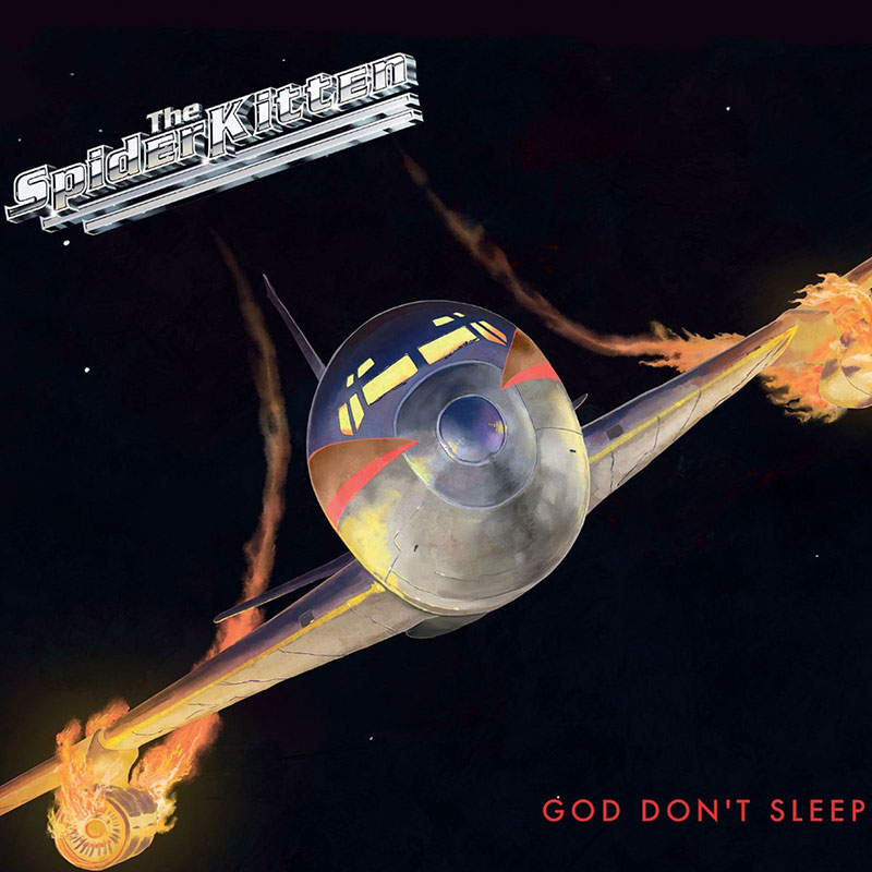 Spider Kitten ‘God Don’t Sleep’ Artwork