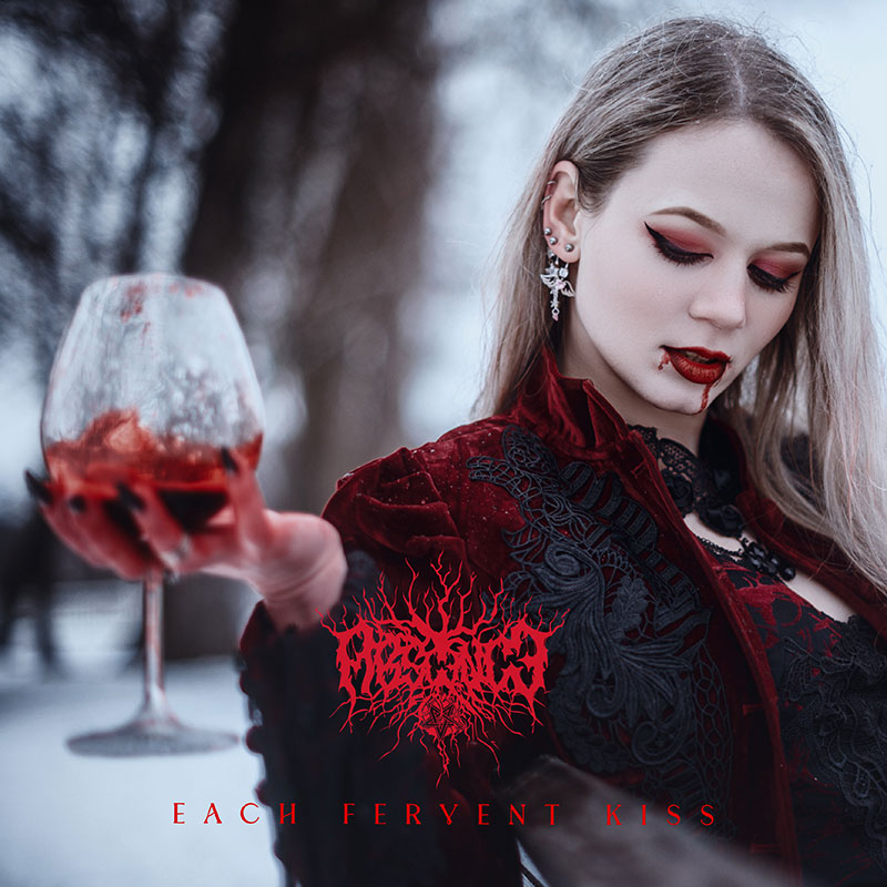 Abscence'Each Fervent Kiss' EP Artwork